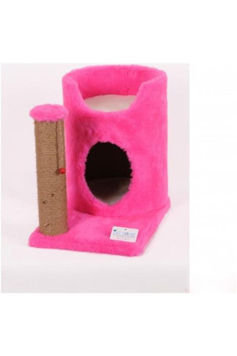 Cathause Pembe Kedi Tırmalama Platformu Star S04p
