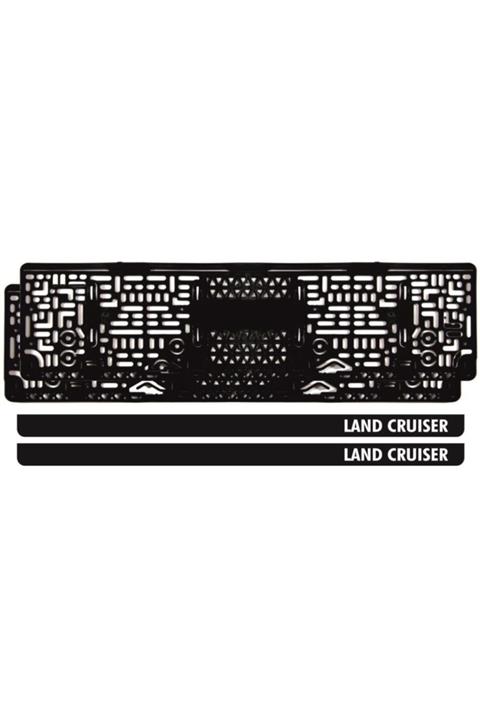 Ömr Dizayn Hediye Lazer Kesim -land Cruiser- Takmatik Plakalık