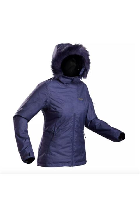 WEDZE Kadın Kayak Montu Lacivert 180