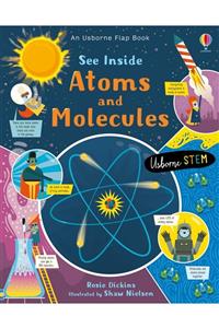 Usborne Yayınları See Inside Atoms And Molecules- Usborne- Stem Flap Book