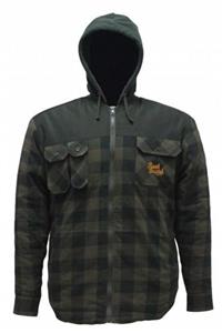 PROLOGIC Bank Bound Shirt Jacket Green Check Ceket Xl