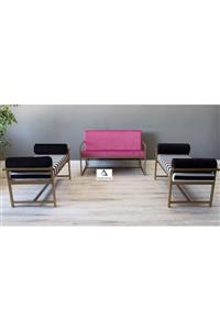 Atolly Home Metal 3 Lü Set Bench