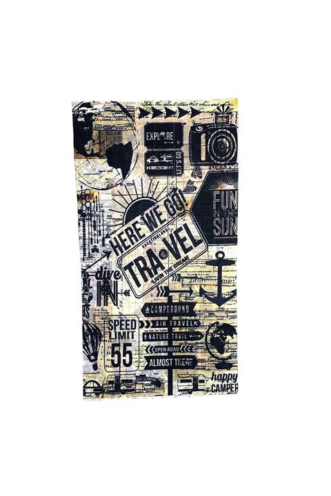 Dünyadan Hediyeler Here We Go Temalı Buff Boyunluk Bandana