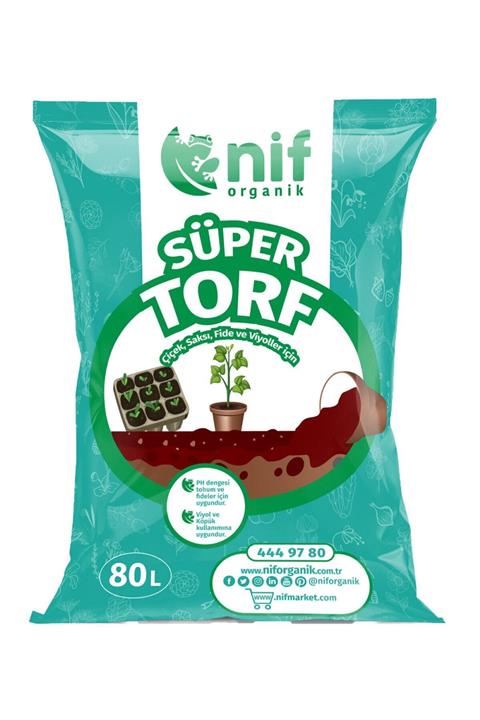 Nif Organik Süper Torf 80 Lt