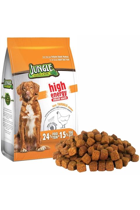 Jungle High Energy Tavuklu Yetişkin Köpek Maması 2,5 Kg