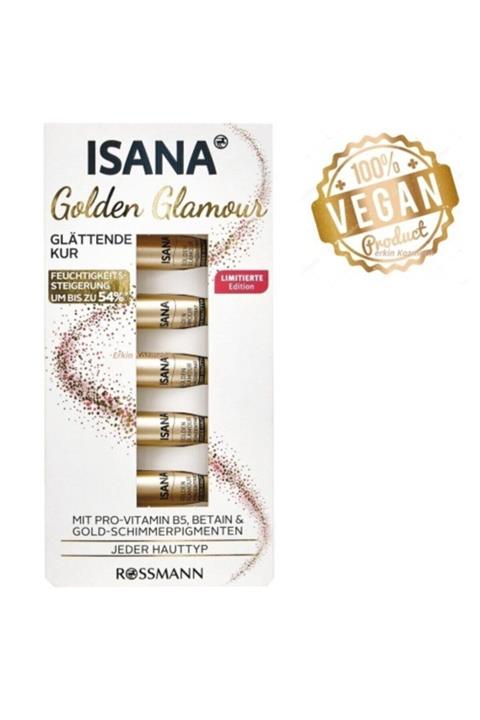 ISANA Gold Provitamin Kür Ampul Serum +60 Yaş Vegan 5x2 ml -