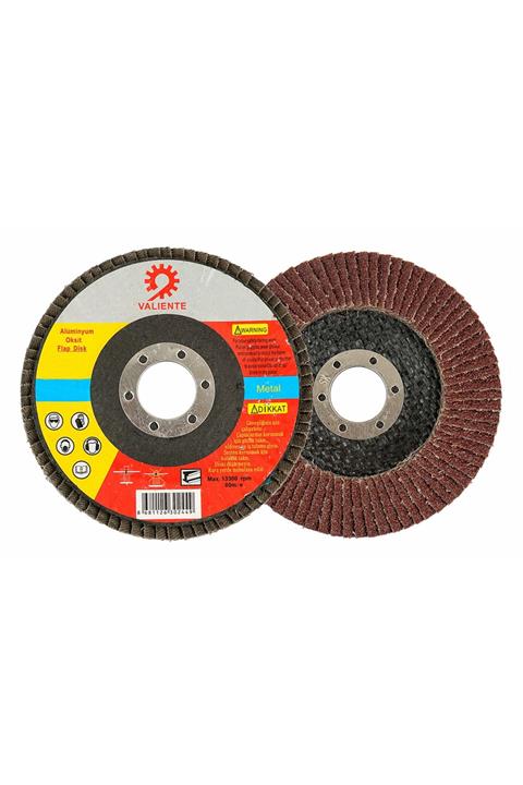 Valiente Flap Disc Alüminyum Oksit 115x22 36kum Nk Era15499  10lu
