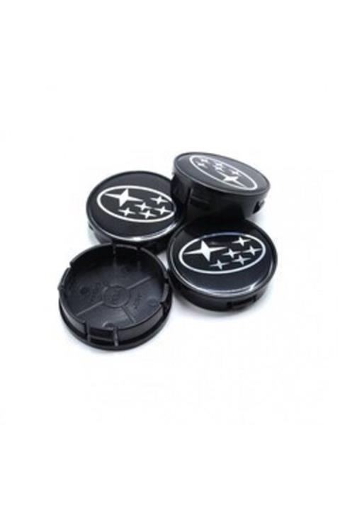 BoostZone Subaru Geçmeli Siyah 55/58 Mm Jant Göbeği