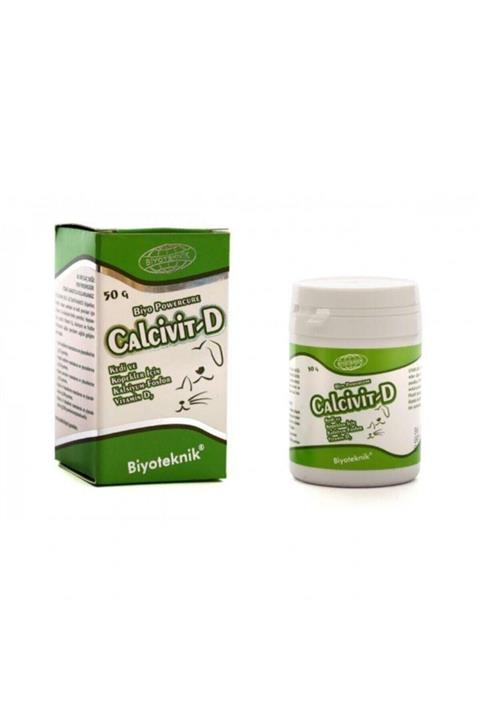 Biyoteknik Calcivit-d Kedi Ve Köpekler Kalsiyumu 50 Gr