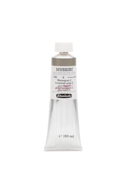 Schmincke : Mussini : Artist Yağlı Boya : 150 Ml : Seri 2 : 788 Brownish Grey 2