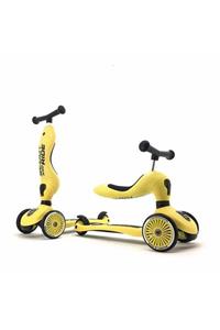 SCOOT AND RIDE Highwaykick 1 Oturaklı Çocuk Scooter Sarı 160629-96354