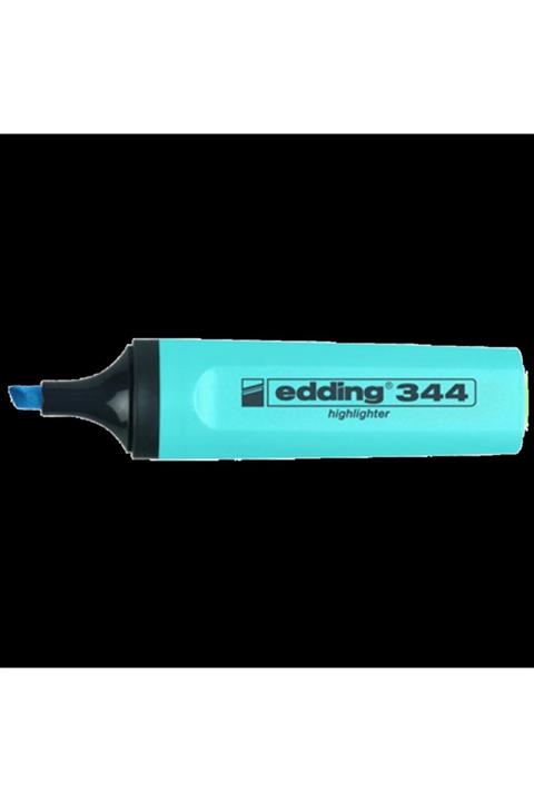 Edding E-344 Fosforlu Kalem Mavi 10 Lu Ed34410