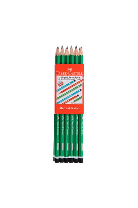 Faber Castell 2160 Hb Mercanlı Kurşun Kalem 12'li Paket