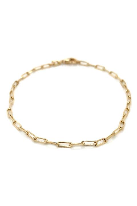 BERK MÜCEVHERAT Ataç Bileklik 14 Ayar Altın