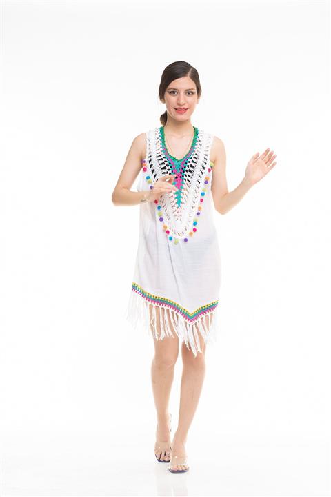 Maldia Dantelli Italyan Plaj Pareo