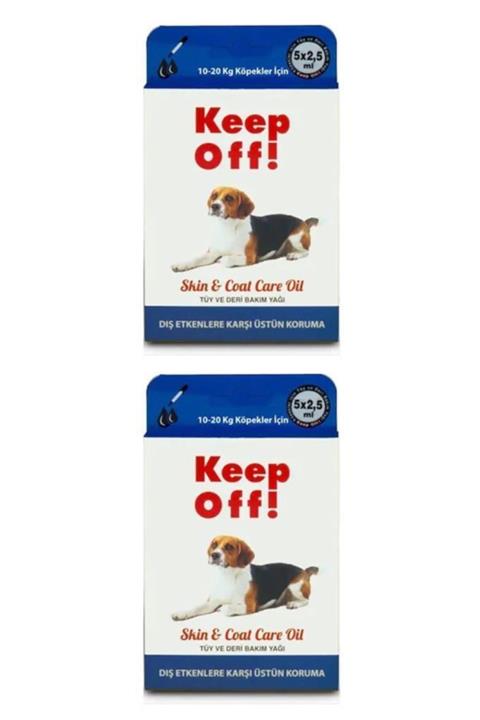 Keep Off Orta Köpek 10-20 Kg Tüy Ve Deri Bakım Damlası - 2 Paket