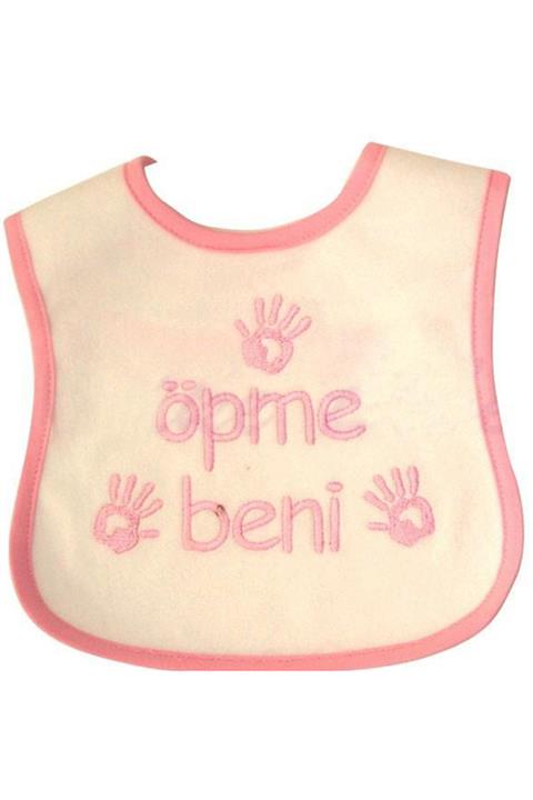 Sebi Bebe Önlük Öpme Beni Pembe Ib20920