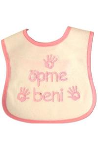 Sebi Bebe Önlük Öpme Beni Pembe Ib20920