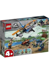 LEGO ® Jurassic World Velociraptor: Uçakla Kurtarma Görevi 75942 Yapım Seti (101 Parça)