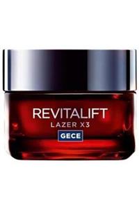 L'Oreal Paris Revitalift Lazer X3 Yaşlanma Karşıtı Gece Kremi