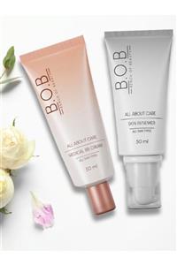 B.O.B BENCH OF BEAUTY 2'li Cilt Bakım Seti - Yenileyici Leke Kremi 50ml , Medikal Bb Krem 50ml