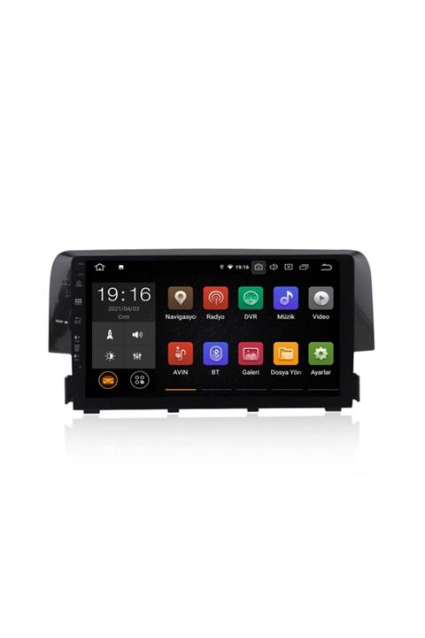 Navimex Honda Civic Fc5 Carplay Android 10 Navigasyon 4gb Ram Multimedya Ekran Oem Nav-7734