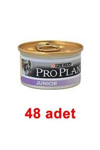 Proplan Junior Tavuklu Yavru Kedi Konservesi 85 gr 48 Adet