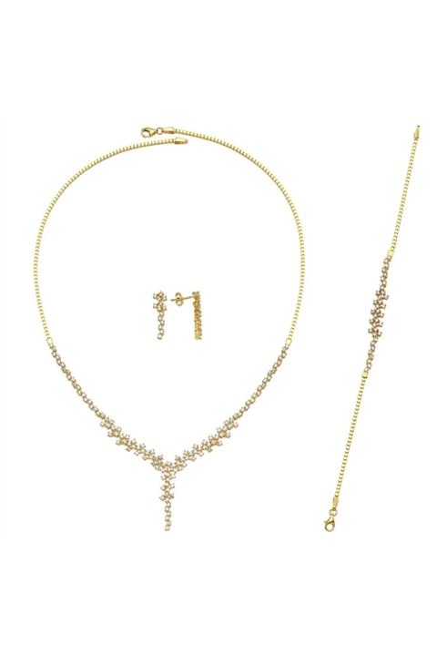 ALTINKÖŞE 14 Ayar Altın Düğün Seti  Aksd016