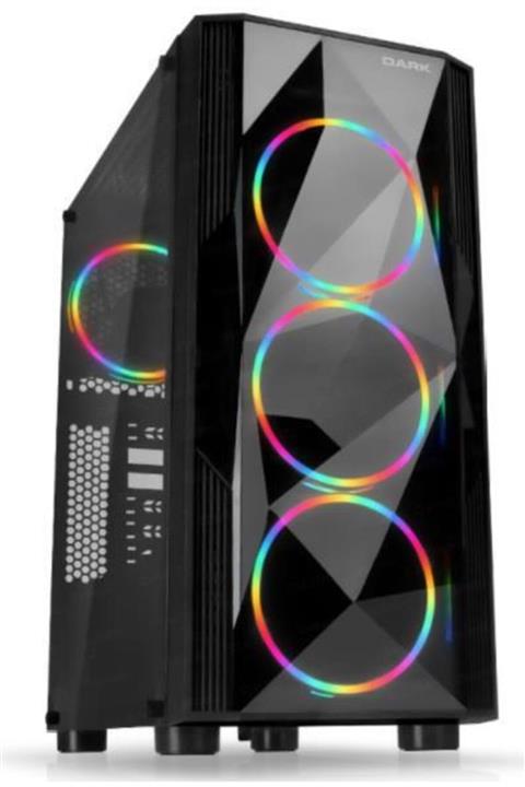 Dark Dkchdıamondpro600 Diamond Pro 600w Siyah Full Akrilik Kasa Mid Tower