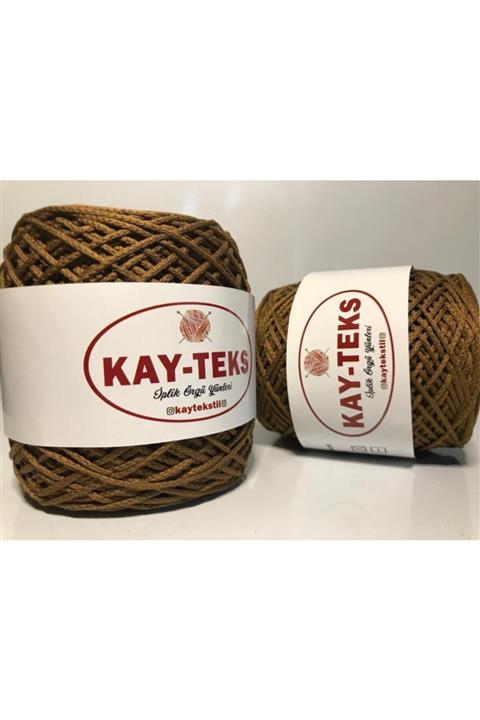 kaytekstil Pamuk Makrome Ipi Tarçın -(250 Gr)