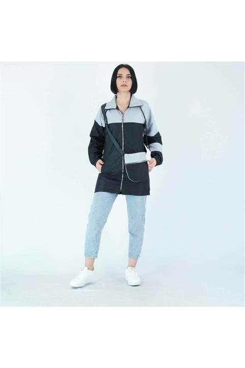 halberd Siyah Yağmurluk