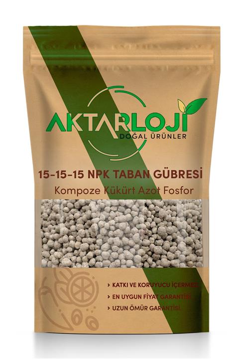 aktarloji 3 kg 15.15.15 Npk Taban Süper Kompoze Gübresi