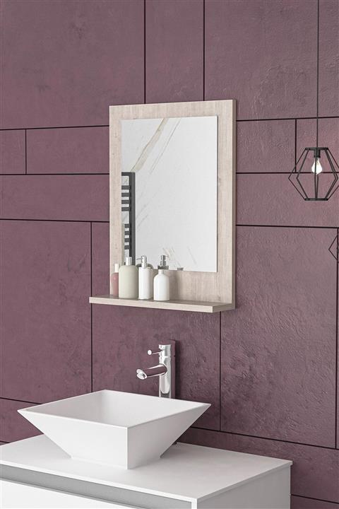 bluecape 45x60cm Raflı Aynalı Dolap