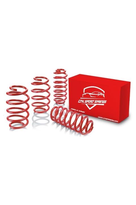 BLUEOTO Renault Clio 3 (2006-2012 ) 35 Mm Spor Helezon Yay Ctk Spor Springs 4'lü Set