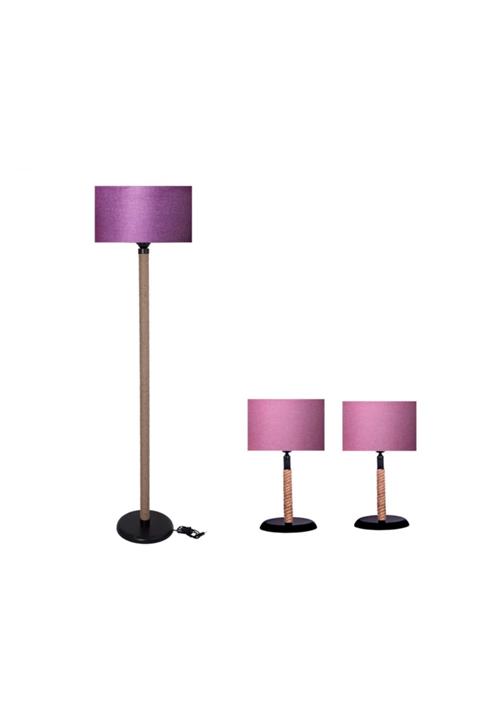 White West inn House Oda Seti 1 Adet Halat Lambader 2 Adet Halat Abajur