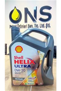 SHELL Helix Ultra Sn Plus 0w20 5lt Dexos Gen2 (uretim 2021)