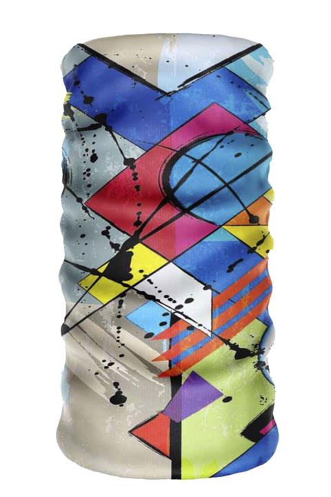 DeBuff Collar Geometric Buff Boyunluk Bandana Balaklava