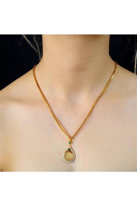 ATA MUCEVHERAT Kadın Tuğralı Kolye Ucu