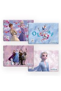 KESKİN COLOR Frozen Iı 17x25 Cm 15 Yaprak Spiralli Resim Defteri