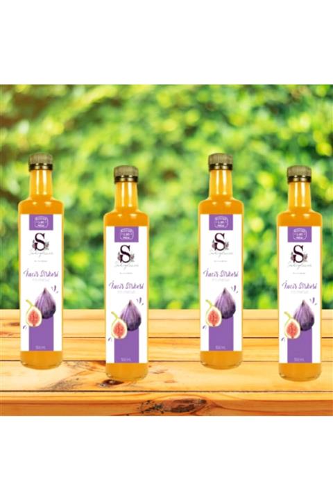 Süheylaana Doğal Incir Sirkesi 500 Ml 4 Adet