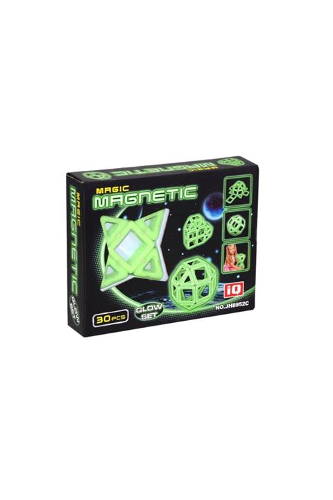 ASMEYAL Marka Kzl-jh8952c , Sihirli Parlayan Manyetik Set 30 Parça Magnet