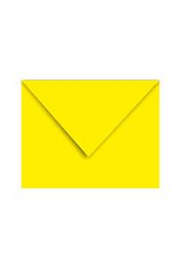 ASİL DOĞAN Kartvizit Zarfı 7x9 Cm Sarı 80 gr 100 Adet