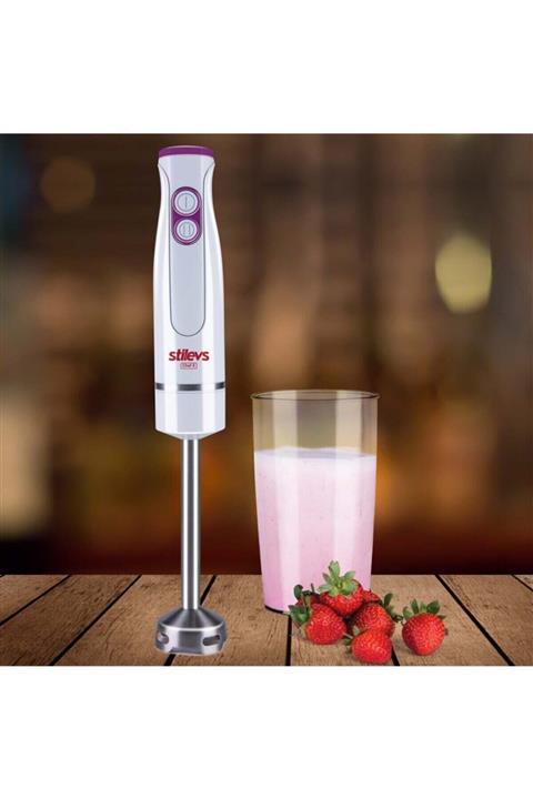 Stilevs Chef X Beyaz Mor El Blenderi