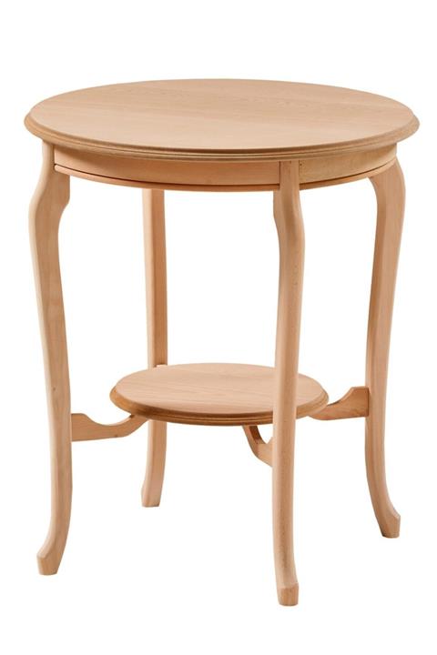 Geppetto Home 60 cm'lik Lüx Saksılık Yan Sehpa Cilasız