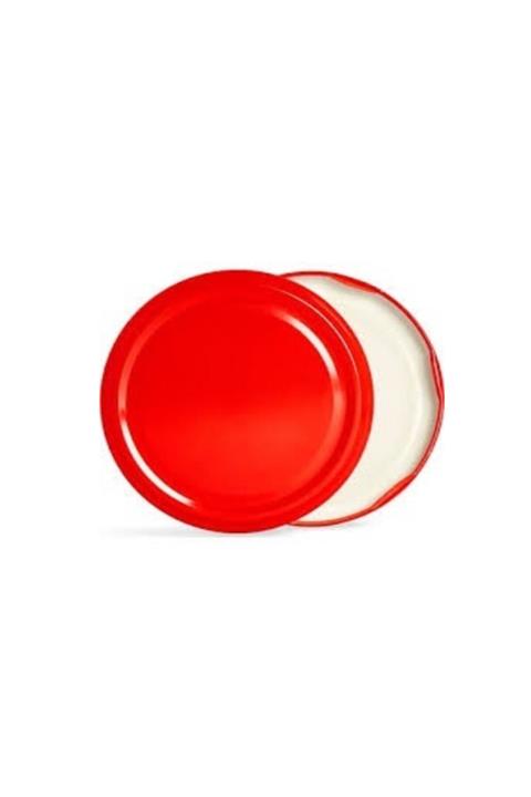 Paşabahçe Kırmızı Kapak 63 Mm Cam Kavanoz Kapağı 20 Adet Uygun Modeller 210 Cc 370 Cc 340 Cc