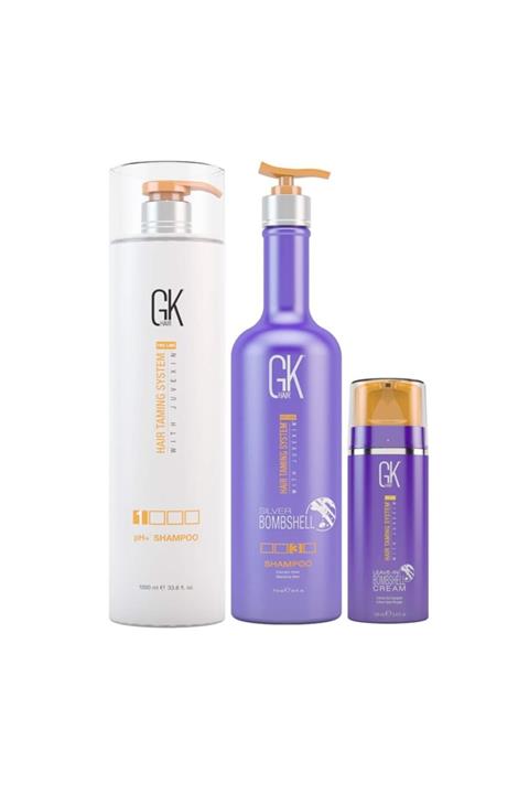 GK HAIR Global Keratin Ph Şampuan+ Miami Bombshell Keratin 710 ml + Miami Bombshel Krem 100ml Set