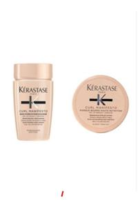 Kerastase Curl Manifesto Bain Hydratation Douceur 80 ml + Curl Manifesto Maske 75 ml 347463696