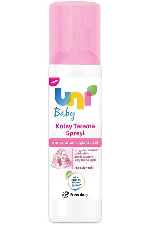 Uni Baby Marka: Kolay Tarama Saç Spreyi 200 Ml Kategori: Diğer Bebek Bakım Ürünleri