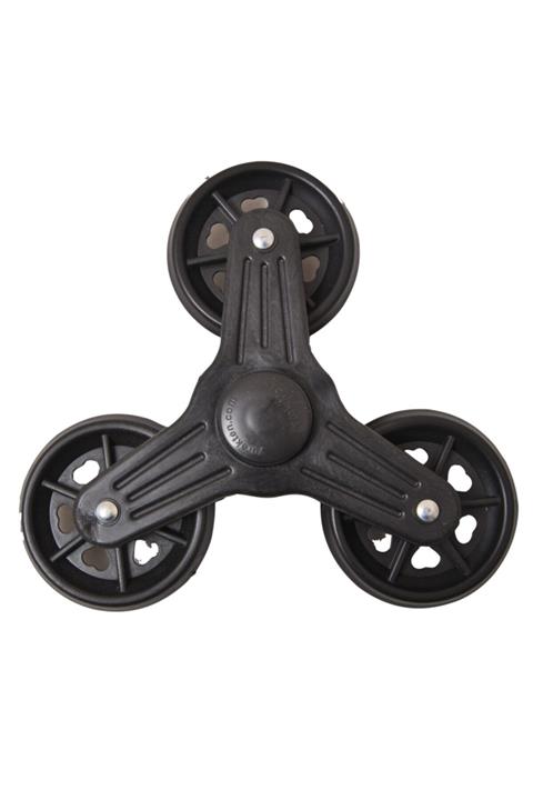 Hobbi 3 Tekerlekli Merdiven Çıkan Pazar Arabası Teker Takımı 2 Adet 9 Cm Teker Çapı