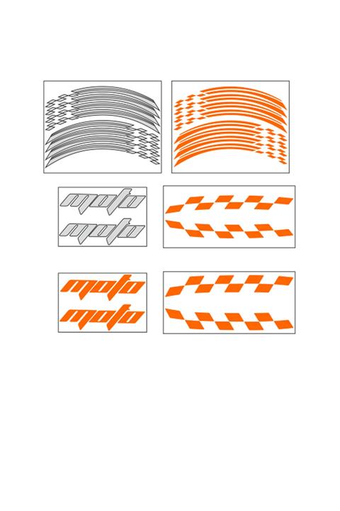 SEVENKARDEŞLER Florasan Turuncu Racing Şerit 3